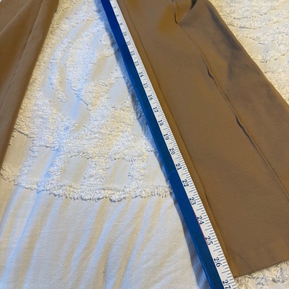 MICHAEL Michael Kors Camel Pants with Gold Accent A13 - Picture 8 of 9